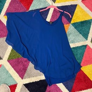 Women’s Blue dress asymmetrical